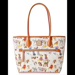 Dooney & Burke Disney Dogs Holiday Satchel